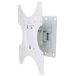 Uchwyt Ścienny TV LCD/LED 19-37 Cali 25kg Obrotowy Biały