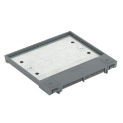 Simon Connect Pokrywa puszki podłogowej 2-modułowej SF2xx/1 (element zapasowy) szary RSF002/1