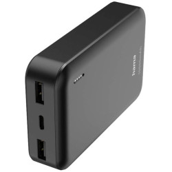 Hama 00201708 Pocket Power Bank 10000mAh LiPo Anthracite