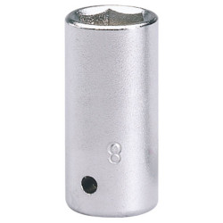 Elora 11097 8mm 1/4&quot; Square Drive Hexagon Socket