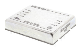 Przetwornica DC-DC, 30W, Uwe 10 → 40 V DC, Uwy ±15V dc, Iwy ±1A, Recom