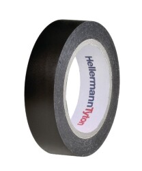 Taśma izolacyjna HelaTape Flex Czarny szerokość: 15mm grubość: 0.15 mm długość: 10 m 45 kV HellermannTyton