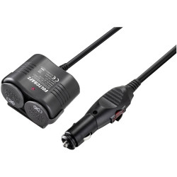 VOLTCRAFT VC-11533030 DC 12V splitter In-car 2 connectors Max 10A load