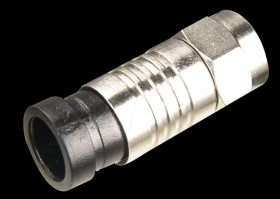 F compression connector for cable 7 mm