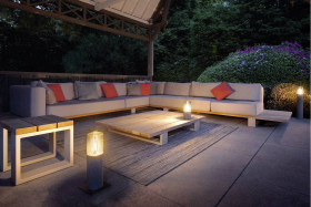 Lampa zewnętrzna, stojąca SLV Lisene Pole 1000665 23 W IP54