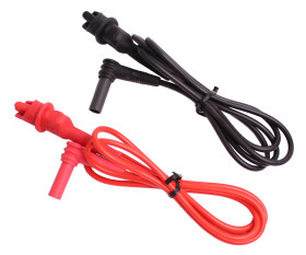Przewody pomiarowe silikonowe z krokodylkami KK1A-0057 CAT IV 600V, 10A PP 1S