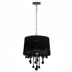 Lampa wisząca Mona czarna 3xE14 Light Prestige