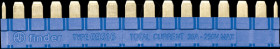 093.16 Push-in type jumper bar, blue, for 93.x/39.x, 16-pin, 36 A