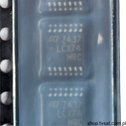 74LCX74MTC Dual Trigger D-Type SMD-TSSOP14 STM