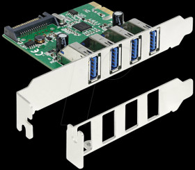 89360 Delock PCI Express card &gt; 4 x USB 3.0
