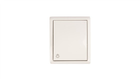 Simon Aquarius Przycisk Hermetyczny /Światło/ Ip54 Z Podświetleniem Biały...