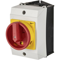 TRU COMPONENTS TC-12835356 Limit switch 20 A 690 V Yellow Red 1 pc 90&#xB0;