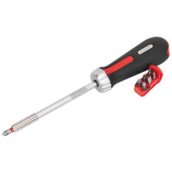 Sealey AK64907 Fine Tooth Ratchet Screwdriver Set 8pc Platinum Series