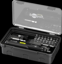 77816 Mini cordless screwdriver, 5 V, 1500 mAh, 28-piece accessory set