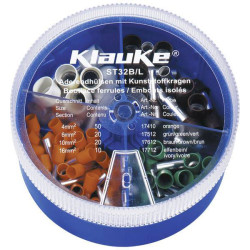Klauke ST32B Ferrule set 4-16mm&#xB2; insulated Orange/Green/Brown/Ivory