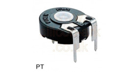 1M Ohm carbon track trimmer - PT15NV17,5 1M - Piher