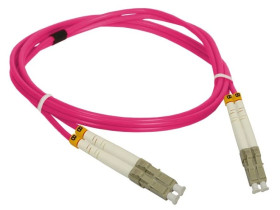 Patch cord MM OM4 LC-LC duplex 50/125 1.0m FOC-LCLC-5MMD-1-4