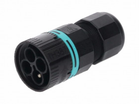 WTYK HERMETYCZNY DO OBUDOWY 3-PIN IP66/I P68