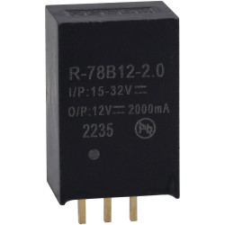 Recom R-78B12-2.0 2.0A SIP3 Single Output Switching Regulator