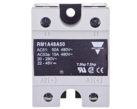 Przekaźnik półpoprzewodnikowy 1P 40A 20-280V AC 22-48V DC RM1A48A50 2603012