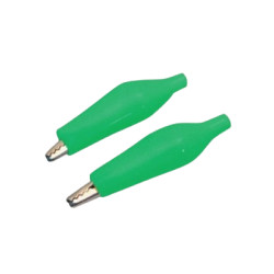 Krokodylek L=27mm zielony izolowany.