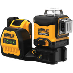 DEWALT DCE089D1G18-GB DCE089 D1G18 3 x 360&#xB0; Grn MultiLine Laser 12/18V 1x 2.0Ah