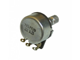 Potencjometr ośka 22K B logarytmiczny L-16 Telpod