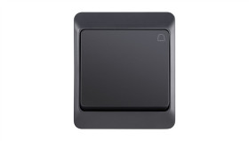 Hermes Łącznik Przycisk Hermetyczny Dzwonek 10A Ip44 Antracyt 0337-07