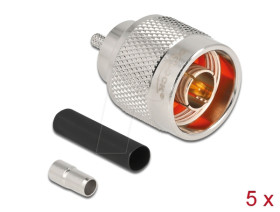 90017 N Stecker zum Crimpen RG-174 / RG-316