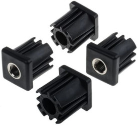 Wkładka gwintowana do rury, profil: Kwadrat, 50 x 50 x 55mm, M20