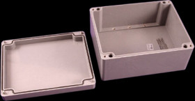 Polyester enclosure, (L x W x H) 200 x 250 x 115 mm, gray (RAL 7035), IP66, 1590ZGRP233