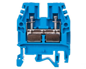 Złączka szynowa 2-przewodowa 4mm2 niebieska EX CBD.4(Ex)i I-CBX24