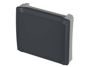 Szafka ścienna rozdzielcza 233 mm 264 mm 69mm ABS Bopla RAL 7035