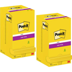 Post-it 654SSCYP12+12 Sticky Notes Yellow 76mm x 76mm 24 pcs