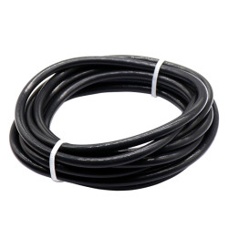 Rurka teflonowa 2x4mm do drukarki 3D 1,75mm czarna 1m