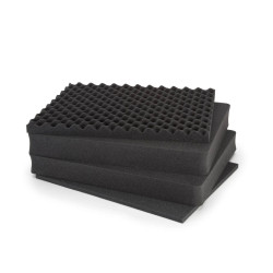 Wkładka z pianki, numer: Nanuk 945, do użytku z: Nanuk 945, Egg Crate/prostokątny, 22.625 x 17.375 x 7.5cal
