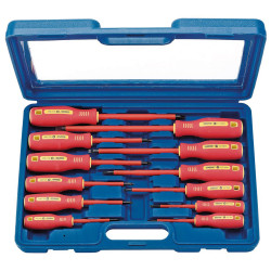 Draper 46541 Fully Insulated Screwdriver Set (12 Piece)