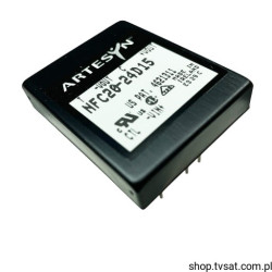 NFC20-24D15 DC-DC Out +/-15V 0.83A 20W Converter THT ARTESYN