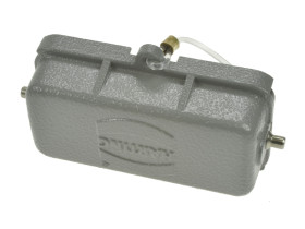 Pokrywa ochronna; Han A; 09200105425; 10A; metal; do 1 klamry; szary; IP65; Harting; RoHS