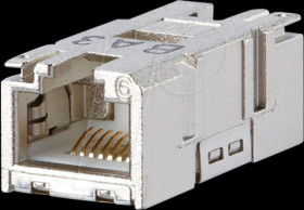 1401200810MI E-DAT Industry Cat.6 RJ45 coupling insert