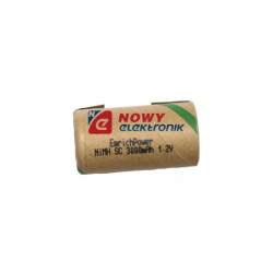 Akumulator do pakietu BYDSC3AhBB (bez blaszek) 22x42mm 1,2V Ni-MH 3000mA