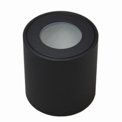 Oprawa sufitowa Fara Black okrągła IP54 80x84mm