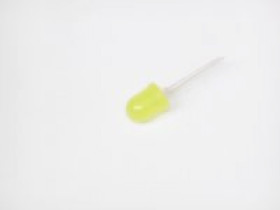 Dioda LED 10mm żółta matowa
