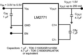 Low-Ripple 250mA Switched Capacitor Step-Down DC/DC Converter