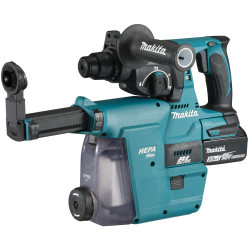 Makita DHR242RTJW DHR242RTJW SDSPlus BL HammerDrill &#x2B; Extractor18V 2x 5Ah Li-ion