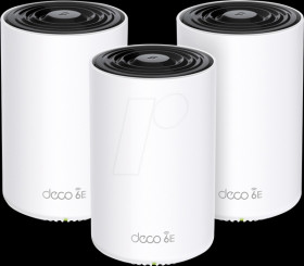 DECO XE75(3-PACK) Wi-Fi Mesh System, 5378 MBit/s, 3 devices