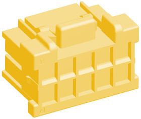 Obudowa złącza 10-pinowe 2-rzędowe raster: 3.3mm TE Connectivity Męski Montaż na kablu Grace Inertia Złącze Grace