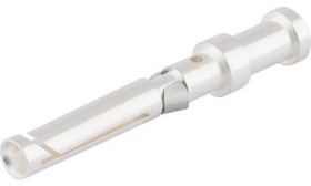 Receptacle, 2.5 mm², AWG 14, crimp connection, silver-plated, 13163400