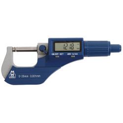 Moore &amp; Wright MW200-01DBL Digital External Micrometer 0-25mm/0-1in