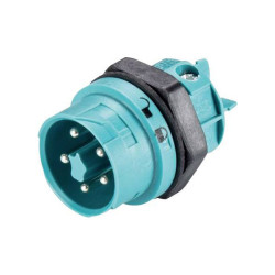 Wieland 46.052.5053.6 RST&#xAE; MINI Bullet Connector 5-Pin Plug Mount